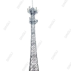 3 Leg Triangular Lattice Tower Free Standing Cell Galvanized Steel Telecom Mast Tower
