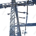 Galvanized Self Supporting Angle Steel Tower Telecom Radar Telecommunication Tower