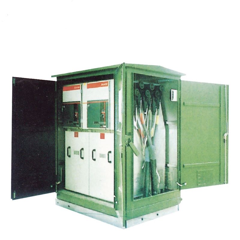 12kv Prefabricated Substation 500kva Box Type Cable Connection Box 50HZ / 60HZ