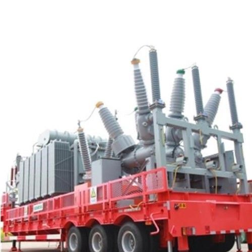 Power Transformer Mobile Substation 69kv 63mva With Iron Core CE Certification